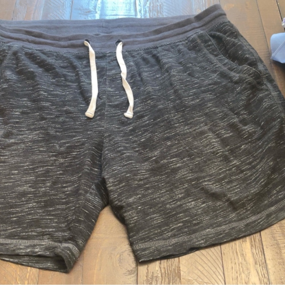 George Black and Gray Athletic Shorts with Drawstring